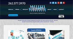 Desktop Screenshot of exacto.com